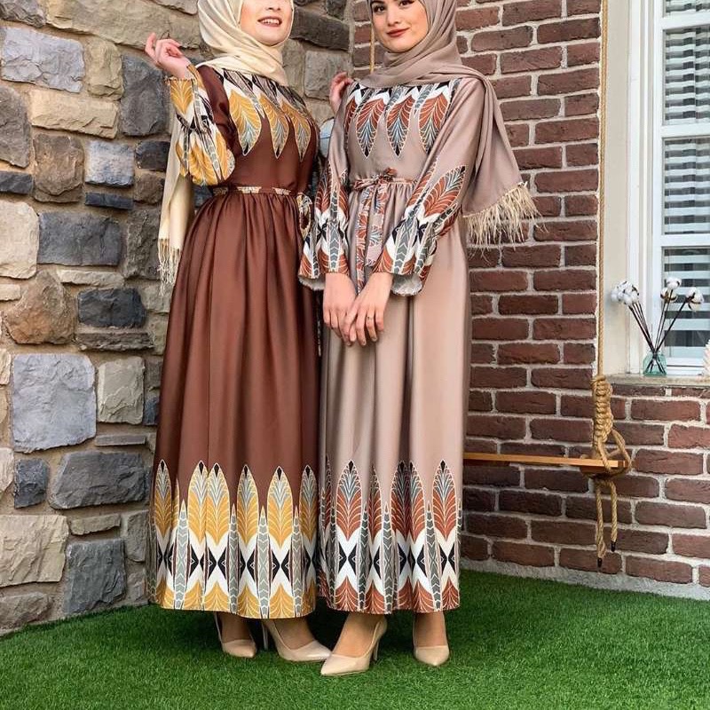 Turkey Ramadan Muslim Abaya Women Hijab Dress Eid Musulman Moroccan Kaftan Lace-up vestidos Djellaba Jubah Robe Islamic Clothing
Turkey Ramadan Muslim Abaya Women Hijab Dress Eid Musulman Moroccan Kaftan Lace-up vestidos Djellaba Jubah Robe Islamic Clothing