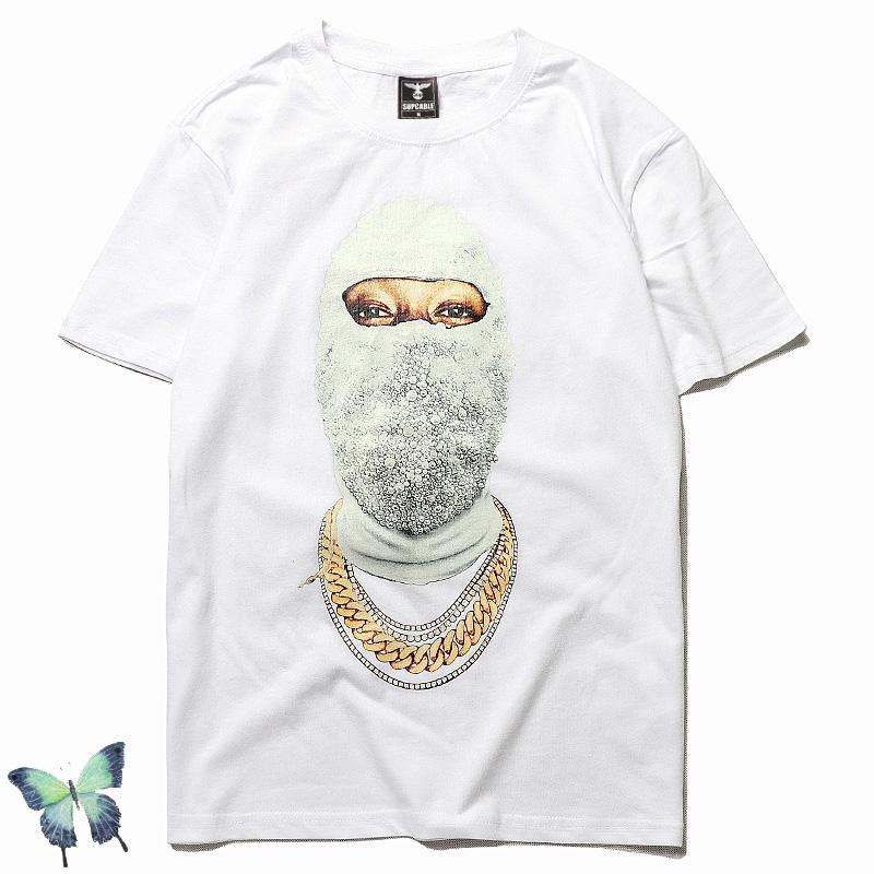 Men's T-Shirts Summer IH NOM UH NIT Mask People Print T Shirt Men Women High Quality Cotton T-shirt Trendy Hip-hop