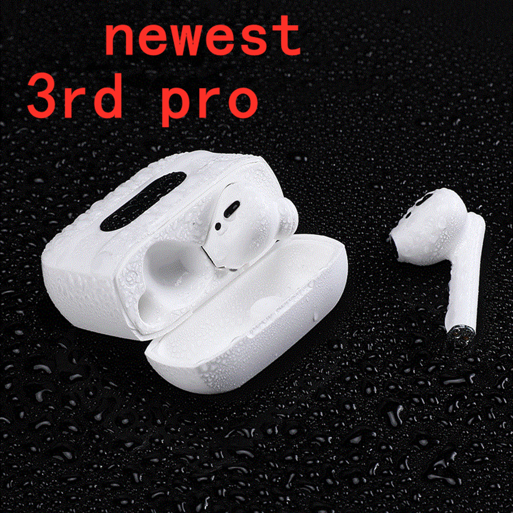 newest 3rd Earphones With Noise Cancellation Rename GPS Gen 3 Bluetooth Headphones Wireless Charging headset In-Ear Detection Earbuds Retail Package, White
newest 3rd Earphones With Noise Cancellation Rename GPS Gen 3 Bluetooth Headphones Wireless Charging headset In-Ear Detection Earbuds Retail Package, White