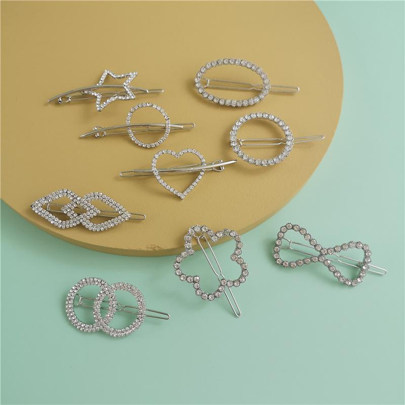 Hair Clips & Barrettes FASHIONSNOOPS Elegant Pins Women Star Round Headwear Hairpins Headbands Female Accessories, Golden;silver
Hair Clips & Barrettes FASHIONSNOOPS Elegant Pins Women Star Round Headwear Hairpins Headbands Female Accessories, Golden;silver