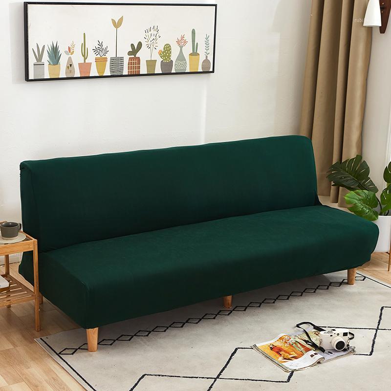 Chair Covers Universal Armless Sofa Bed Cover Solid Color Folding Modern Seat Slipcovers Stretch Couch Protector Elastic Spandex
Chair Covers Universal Armless Sofa Bed Cover Solid Color Folding Modern Seat Slipcovers Stretch Couch Protector Elastic Spandex