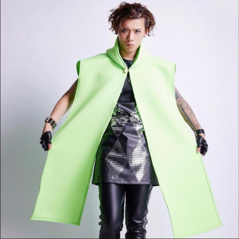Men' Trench Coats -4xl Personality Fashion Tide Nightclub Singer Cloak Performance Clothing Bar Long Coat Stage Costumes, Fluorescent yellow
Men' Trench Coats -4xl Personality Fashion Tide Nightclub Singer Cloak Performance Clothing Bar Long Coat Stage Costumes, Fluorescent yellow