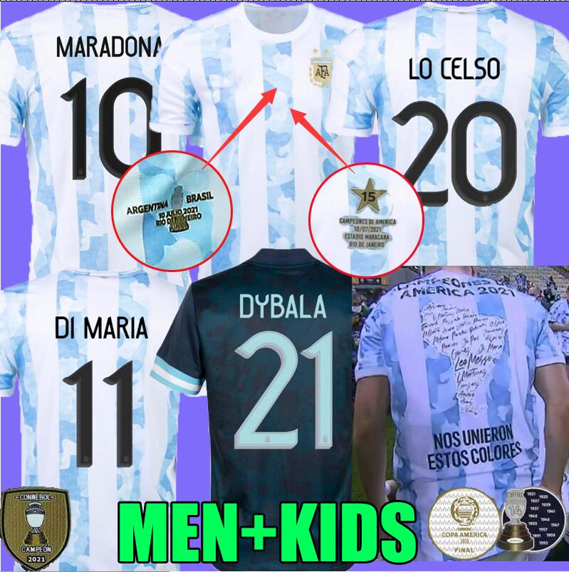 2021 Copa America FINAL ARGENTINA CONCEPT soccer jerseyS Maradona special badge golden Messi football shirt 21 22 DI MARIA Shirts AGUERO ICARDI fans player version, Player version 15 cup
2021 Copa America FINAL ARGENTINA CONCEPT soccer jerseyS Maradona special badge golden Messi football shirt 21 22 DI MARIA Shirts AGUERO ICARDI fans player version, Player version 15 cup