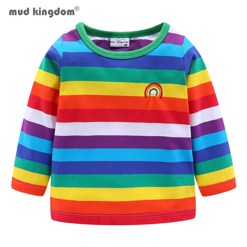 T-shirts Mudkingdom Kids Rainbow Cute Stripe Boys Girls Long Sleeve Cotton Sweatshirt Pullovers Tops Clothes, Blue
T-shirts Mudkingdom Kids Rainbow Cute Stripe Boys Girls Long Sleeve Cotton Sweatshirt Pullovers Tops Clothes, Blue