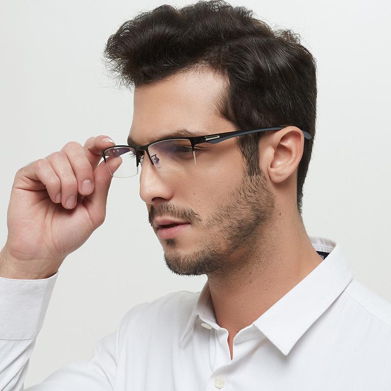 Fashion Sunglasses Frames 54-17-139 Men Glasses Sturdy Half Frame Optical Comfortable TR90 Legs Prescription
Fashion Sunglasses Frames 54-17-139 Men Glasses Sturdy Half Frame Optical Comfortable TR90 Legs Prescription