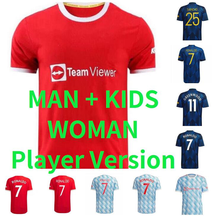 2021 2022 Manchester RONALDO SANCHO soccer jerseys VAN DE BEEK Cavani Bruno FERNANDES RASHFOR Greenwood UTD Pre Match Training Football Shirts 20 21 22 man kids
2021 2022 Manchester RONALDO SANCHO soccer jerseys VAN DE BEEK Cavani Bruno FERNANDES RASHFOR Greenwood UTD Pre Match Training Football Shirts 20 21 22 man kids