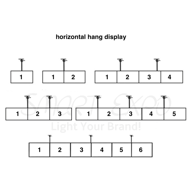 Quality LED Menu Box Illuminated Board Sign Advertising Display Wall or Ceiling Hang (40x60cm)
