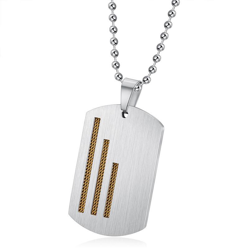 Pendant Necklaces Necklace Men Stainless Steel Military Army Charm Dog Tags Chain Jewelry Gift High Quality
Pendant Necklaces Necklace Men Stainless Steel Military Army Charm Dog Tags Chain Jewelry Gift High Quality