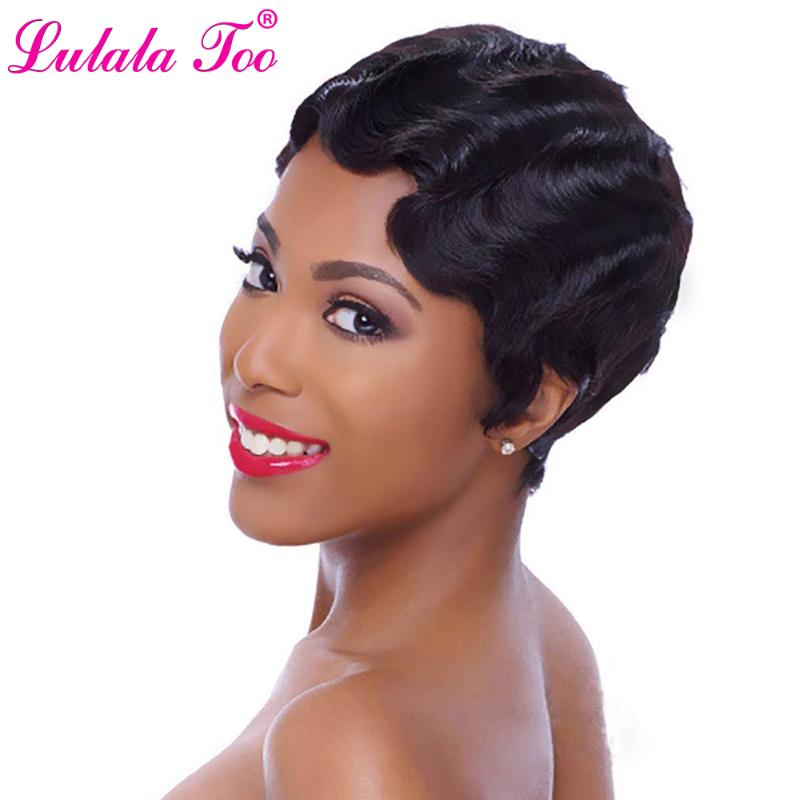 Synthetic Wigs Short Pink Curly Finger Wave Wig For Black Women Heat Resistant Brown Blonde African American Pixie Cut Mommy, #27
Synthetic Wigs Short Pink Curly Finger Wave Wig For Black Women Heat Resistant Brown Blonde African American Pixie Cut Mommy, #27
