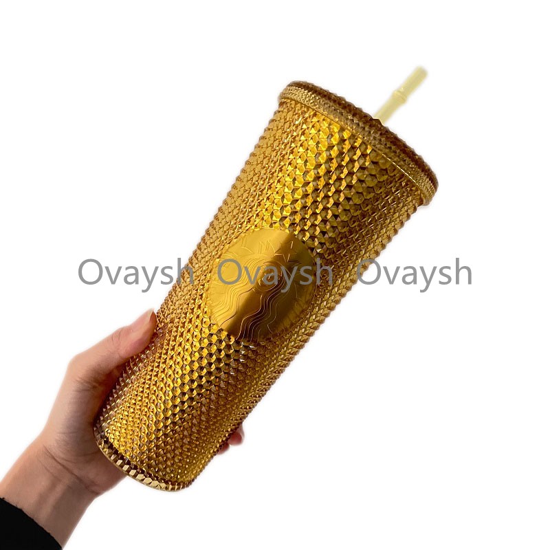 2021 Starbucks Double Gold Durian Laser Straw Cup Tumblers 710ML Tumblers Mermaid Plastic Cold Water Coffee Cups Gift Mug L1, Customize
2021 Starbucks Double Gold Durian Laser Straw Cup Tumblers 710ML Tumblers Mermaid Plastic Cold Water Coffee Cups Gift Mug L1, Customize