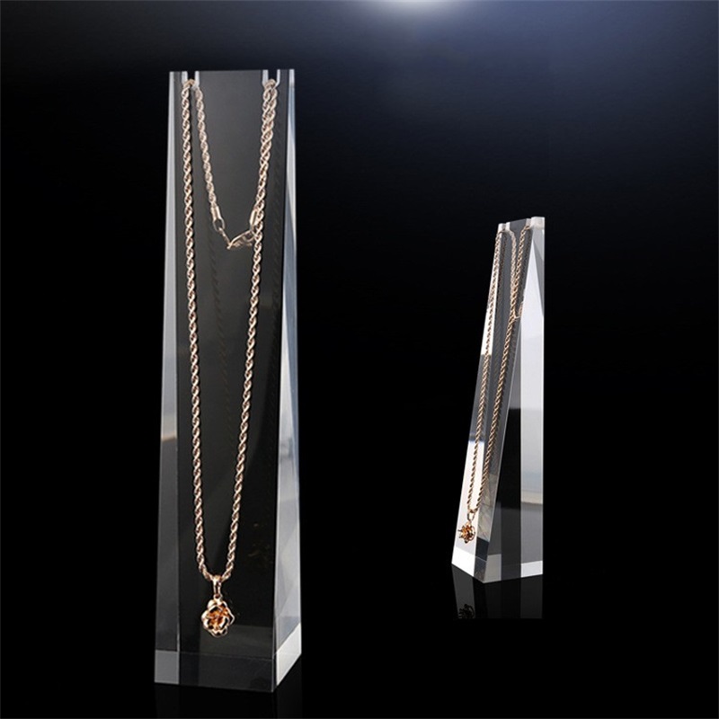 Acrylic Necklace Stand Elegance Jewellery Displays for Shop Shelf Trade Show Necklaces Organiser 616 Z2
Acrylic Necklace Stand Elegance Jewellery Displays for Shop Shelf Trade Show Necklaces Organiser 616 Z2