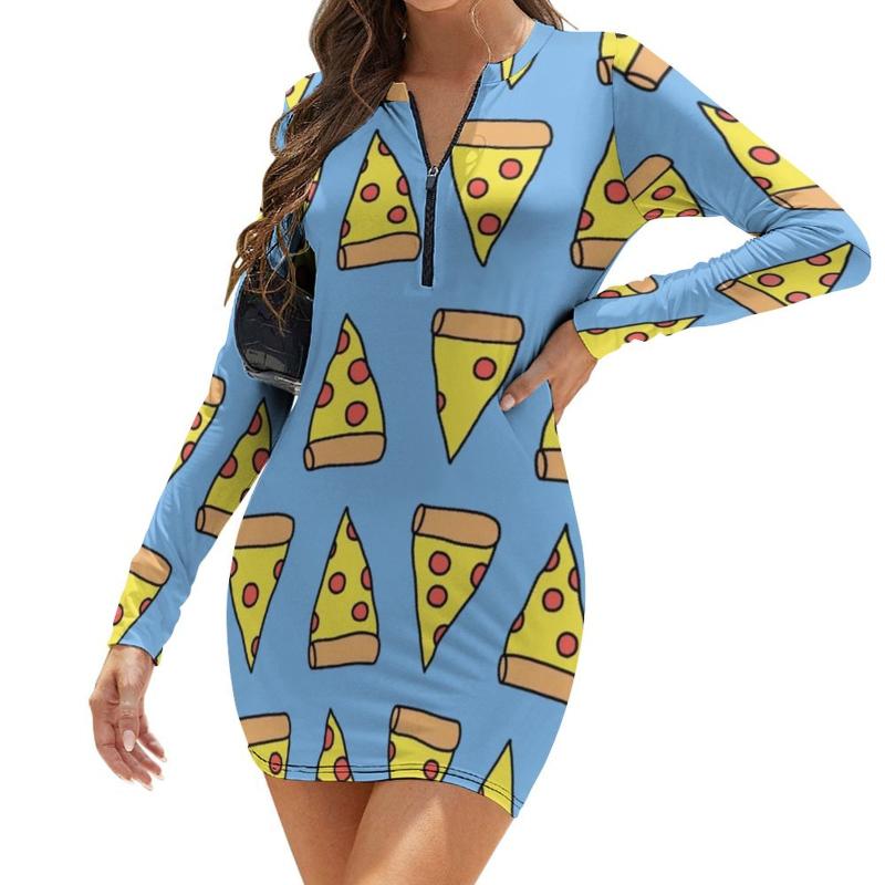 Casual Dresses Pizza Dress Long Sleeve Fashion Daily Bodycon Teen Long-Sleeve Polyester Colorful One-Piece, Black;gray
Casual Dresses Pizza Dress Long Sleeve Fashion Daily Bodycon Teen Long-Sleeve Polyester Colorful One-Piece, Black;gray