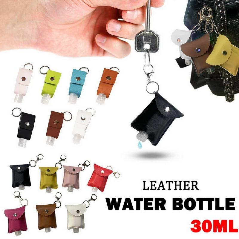 Leak-proof Plastic Travel Bottle Portable Squeeze With Leather Hand Sanitizer Keychain Holder For Liquid Soap Dispenser
Leak-proof Plastic Travel Bottle Portable Squeeze With Leather Hand Sanitizer Keychain Holder For Liquid Soap Dispenser
