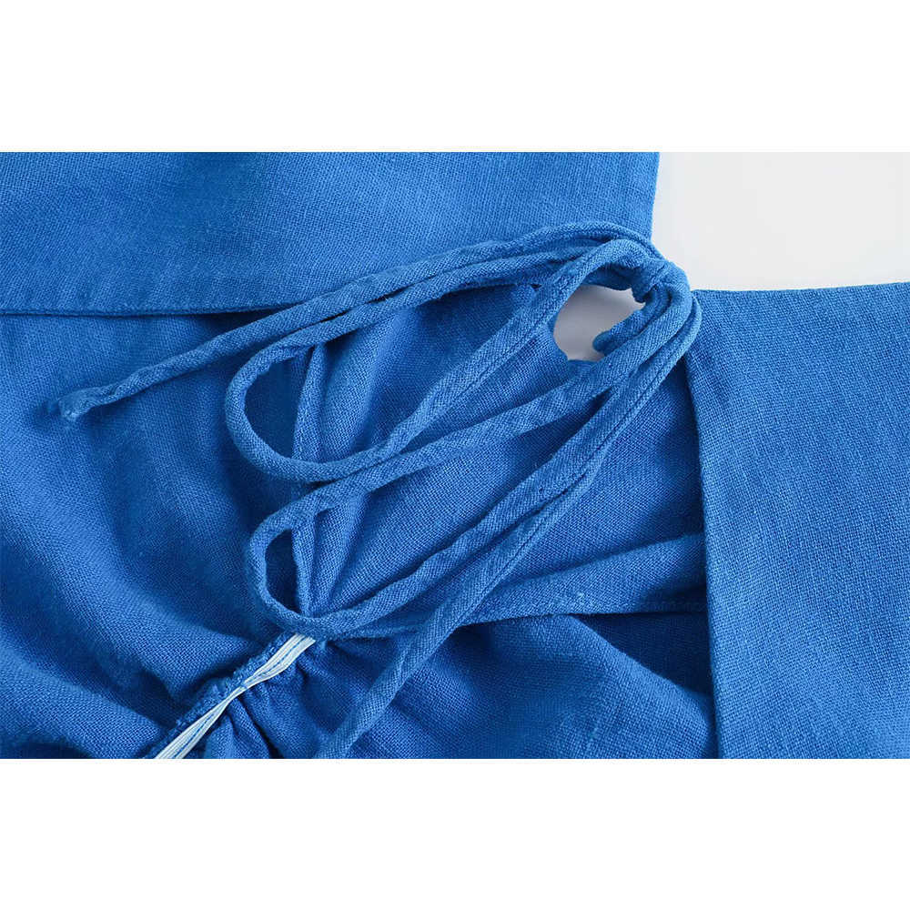 Summer Dress Women Backless elegant Casual Fashion Chic Lady Party Prom dress Woman robe femme 210709