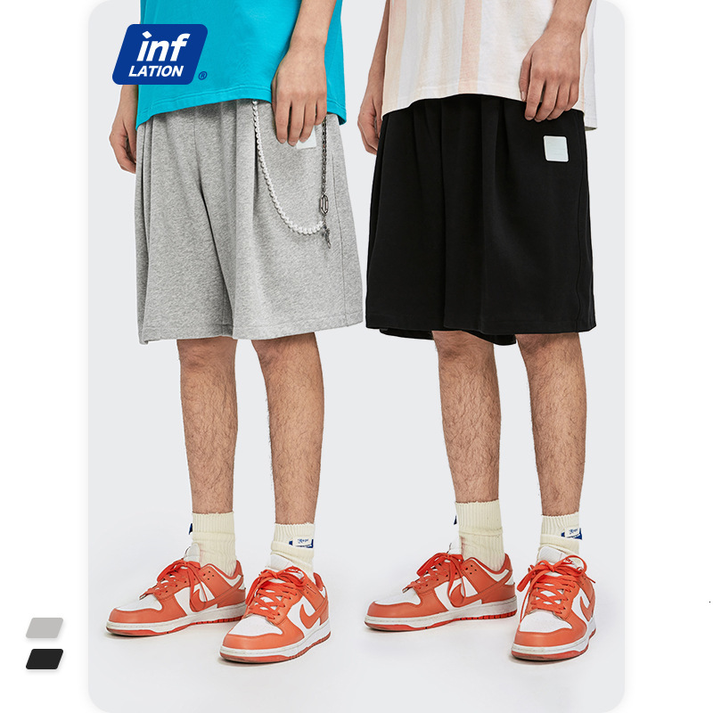 shorts inf men's wear - spring / summer 2021 fashion brand street simple versatile lazy personality sports loose, White;black
shorts inf men's wear - spring / summer 2021 fashion brand street simple versatile lazy personality sports loose, White;black