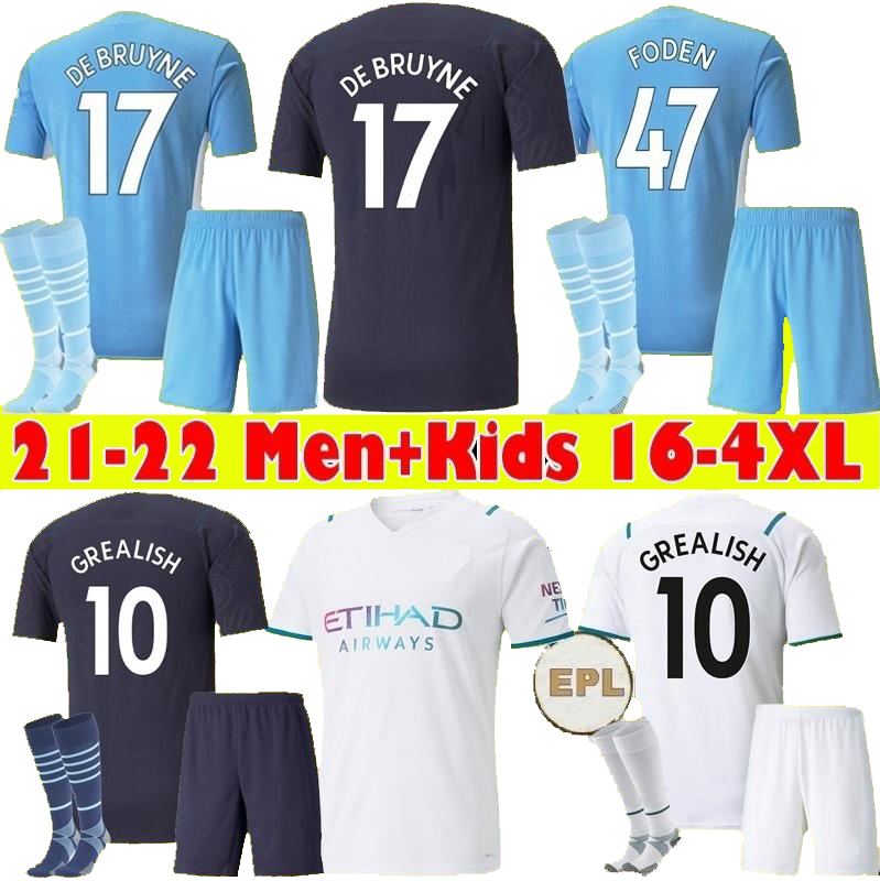 21 22New ManCHEster quality soccer jerseys G. JESUS CITY STERLING DE BRUYNE FODEN GREALISH football shirts MAN MAHREZ uniform Men kids kit 16-2XL
21 22New ManCHEster quality soccer jerseys G. JESUS CITY STERLING DE BRUYNE FODEN GREALISH football shirts MAN MAHREZ uniform Men kids kit 16-2XL