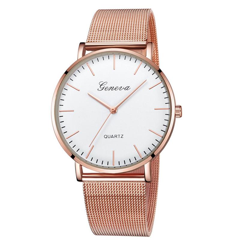 Wristwatches Trendy Simple Unisex Wrist Watch Quartz Women Fashion Stainless Steel Mesh Dial Casual Stylish Mens 2021, Silver black
Wristwatches Trendy Simple Unisex Wrist Watch Quartz Women Fashion Stainless Steel Mesh Dial Casual Stylish Mens 2021, Silver black