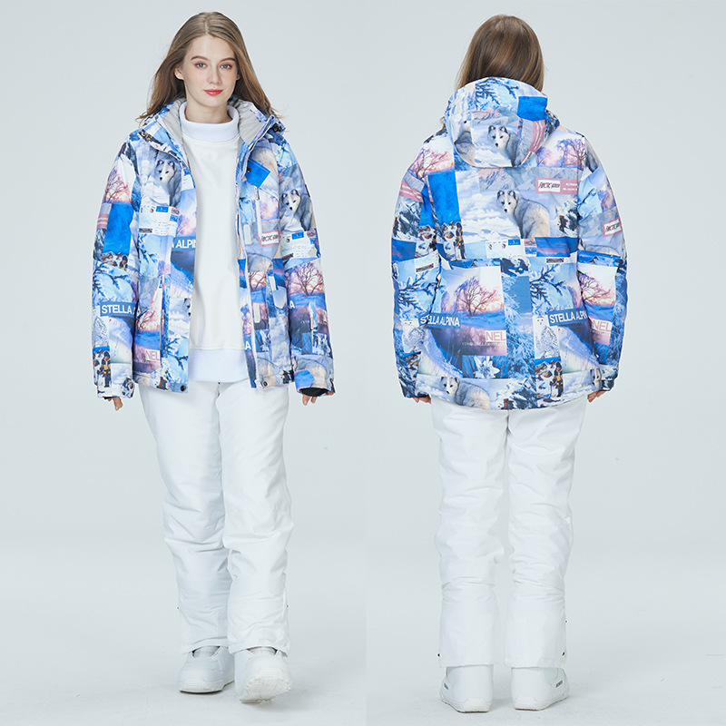 2022 New Ski Suit Single Board Double Board Men's and Women's Winter Outdoor Warm Thickened Korean Ski Suit, White
2022 New Ski Suit Single Board Double Board Men's and Women's Winter Outdoor Warm Thickened Korean Ski Suit, White