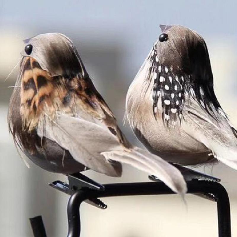 Garden Decorations 1PC Vivid Feather Bird Imitation Sparrow Foam Grey Artificial Prop Tree Branch Decor
Garden Decorations 1PC Vivid Feather Bird Imitation Sparrow Foam Grey Artificial Prop Tree Branch Decor