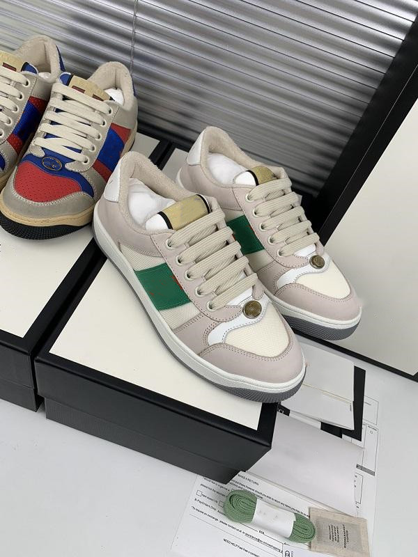 Top quality Men Women dress shoe Italy Dirty Leather Green Red Stripe Designer Ace Casual traniers Classic Distressed Screener Sneakers size 35-45, Image
Top quality Men Women dress shoe Italy Dirty Leather Green Red Stripe Designer Ace Casual traniers Classic Distressed Screener Sneakers size 35-45, Image