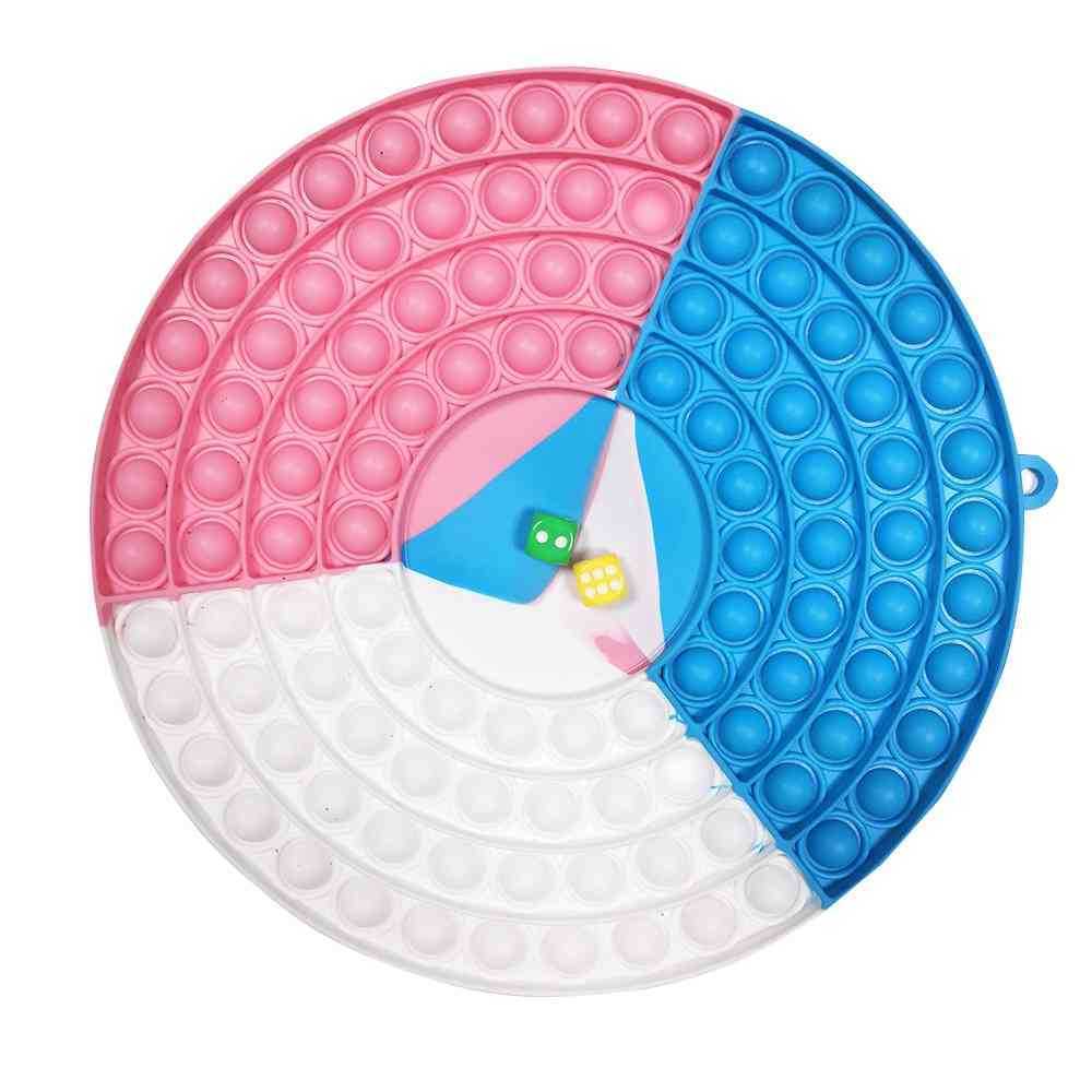26CM Fidget Push Bubble Popper Puzzle Color Patchwork Circle Chess Board Finger Bubbles Pop Board Sensory Toys multiplayer large dice chessb
26CM Fidget Push Bubble Popper Puzzle Color Patchwork Circle Chess Board Finger Bubbles Pop Board Sensory Toys multiplayer large dice chessb