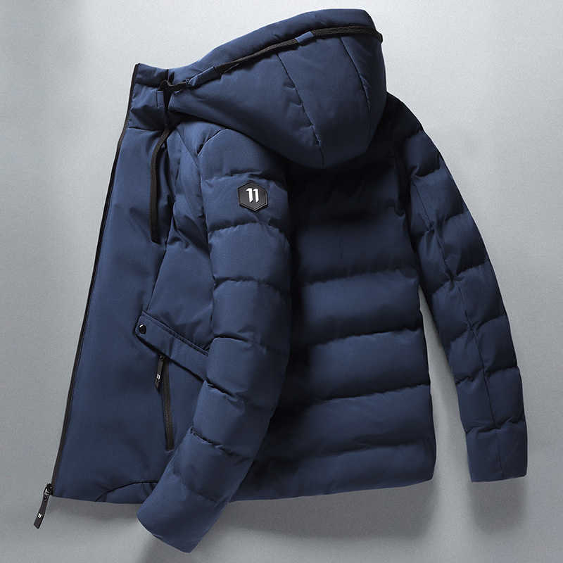 Winter Men's Waterproof Jacket: Warm Hooded Parka Coat For Cold Weather