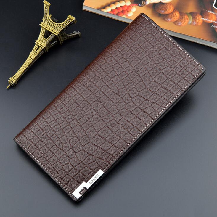 Factory wholesale men handbag leather long wallet cards large capacity soft embossed folding mens purse fashion crocodile wallets, Brown2(printing box packaging)
Factory wholesale men handbag leather long wallet cards large capacity soft embossed folding mens purse fashion crocodile wallets, Brown2(printing box packaging)