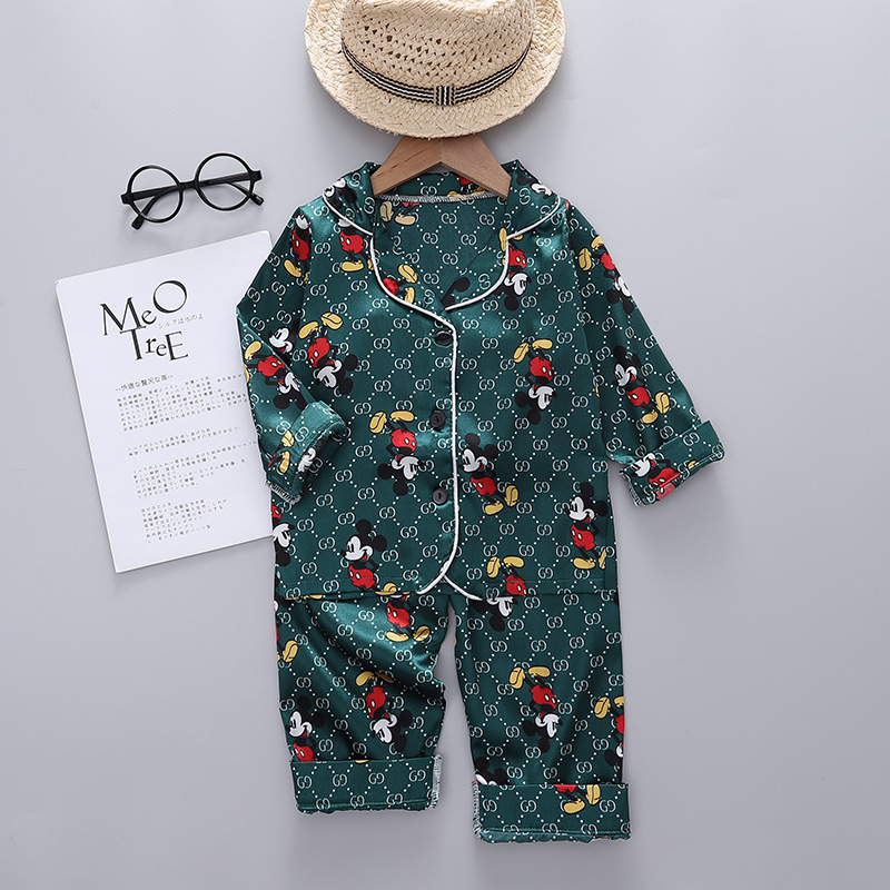 2021 Spring and Autumn Korean Version of The New Boys' Home Clothes Air-conditioned Clothes Children's Pajamas, Blue;red
2021 Spring and Autumn Korean Version of The New Boys' Home Clothes Air-conditioned Clothes Children's Pajamas, Blue;red