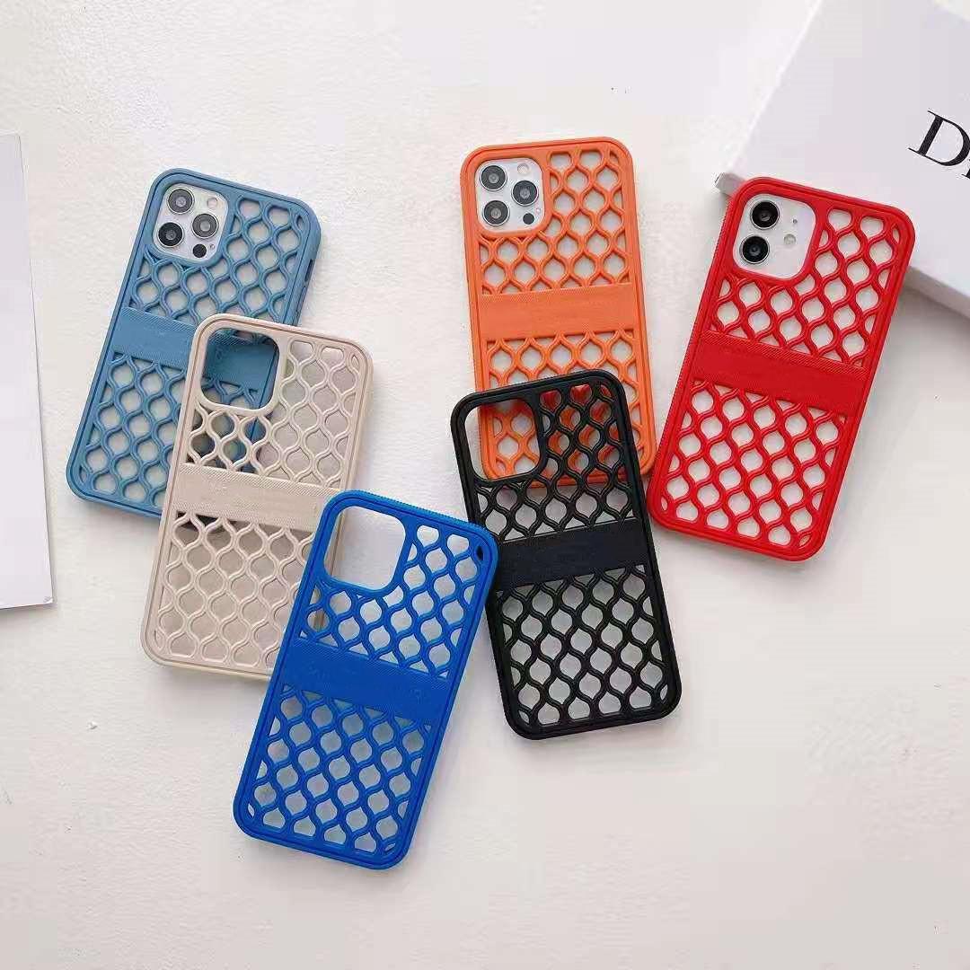 Designer Phone Cases For iPhone 12 Pro Max 11 XS XR mutil color hollowed design Mobilephone case with good heat dissipation
Designer Phone Cases For iPhone 12 Pro Max 11 XS XR mutil color hollowed design Mobilephone case with good heat dissipation