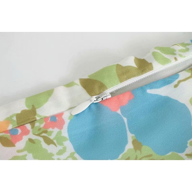 Vintage France Summer Floral Print Spaghetti Strap Short Dress Retro Sexy Women Sling Dresses Holiday 210429