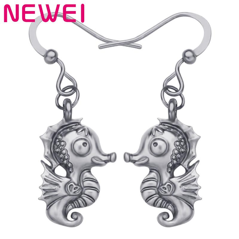 Dangle & Chandelier Ei Alloy Antique Sliver Plated Hippocampus Earrings Sweet Anime Animal Drop Jewelry For Women Kids Girls Party Gift, Silver
Dangle & Chandelier Ei Alloy Antique Sliver Plated Hippocampus Earrings Sweet Anime Animal Drop Jewelry For Women Kids Girls Party Gift, Silver
