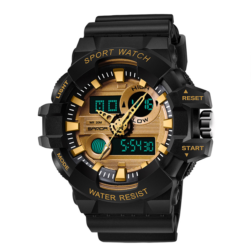Trend Men's Sports Digital Watch G Shok Military Waterproof Mens Watches LED Luminous Gshock WristWatch Male Casual Clock reloj X0524, Rose
Trend Men's Sports Digital Watch G Shok Military Waterproof Mens Watches LED Luminous Gshock WristWatch Male Casual Clock reloj X0524, Rose
