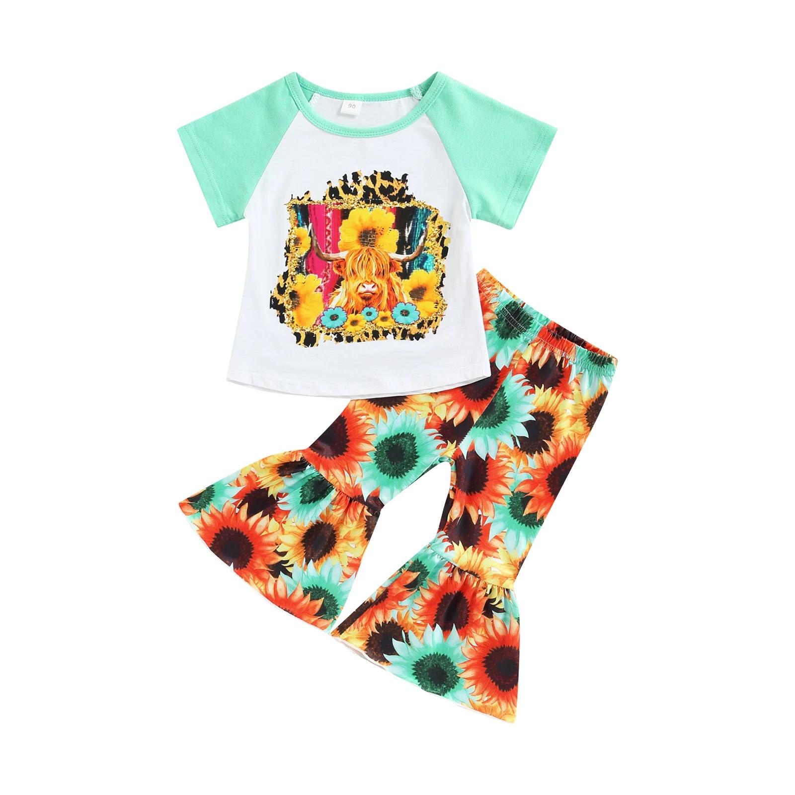 kids Clothing Sets Girls outfits children short sleeve Tops+sunflower flared pants 2pcs/set summer fashion Boutique baby clothes Z5776, 1lot=1set=tops+pants=2pcs
kids Clothing Sets Girls outfits children short sleeve Tops+sunflower flared pants 2pcs/set summer fashion Boutique baby clothes Z5776, 1lot=1set=tops+pants=2pcs