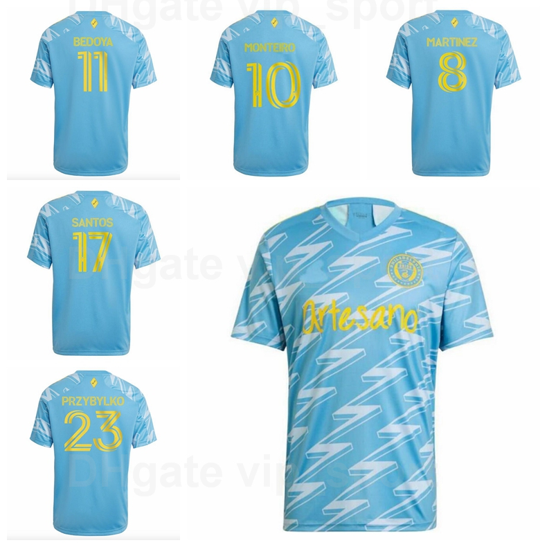 21-22 FC Soccer Philadelphia Union 23 Kacper Przybylko Jerseys 21 Anthony Fontana 15 Olivier Mbaizo 10 Jamiro Monteiro Football Shirt Kits Home Blue
21-22 FC Soccer Philadelphia Union 23 Kacper Przybylko Jerseys 21 Anthony Fontana 15 Olivier Mbaizo 10 Jamiro Monteiro Football Shirt Kits Home Blue