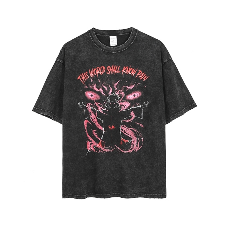 100% Cotton Anime Pain Printed Men T Shirt Travis Scott Retro Washed Short Sleeve Graphic Tees Streetwear Women Tshirt Camisetas 210721, Style23
100% Cotton Anime Pain Printed Men T Shirt Travis Scott Retro Washed Short Sleeve Graphic Tees Streetwear Women Tshirt Camisetas 210721, Style23