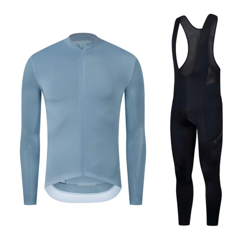 Racing Sets Spring Autumn Long Sleeve Cycling Jersey Set Mountain Road Bike Clothing Men's Sportswear Bicycle Suit Ropa Ciclismo, Black;blue
Racing Sets Spring Autumn Long Sleeve Cycling Jersey Set Mountain Road Bike Clothing Men's Sportswear Bicycle Suit Ropa Ciclismo, Black;blue