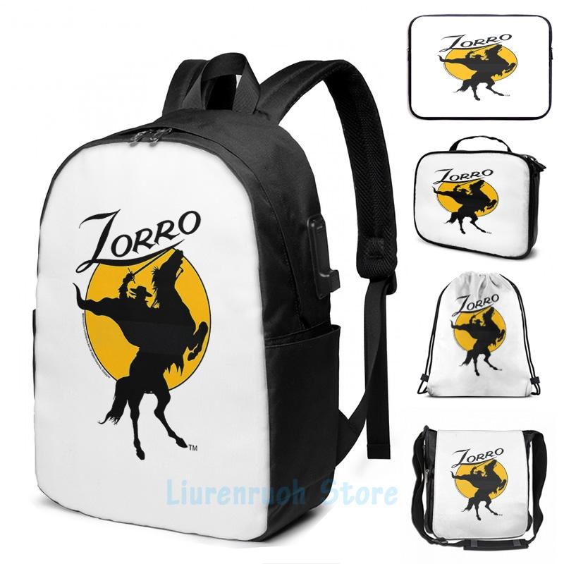 Backpack Funny Graphic Print Zorro Horse & Rider Silhouette Dawn 001a USB Charge Men School Bags Women Bag Travel Laptop, Drawstring bag
Backpack Funny Graphic Print Zorro Horse & Rider Silhouette Dawn 001a USB Charge Men School Bags Women Bag Travel Laptop, Drawstring bag