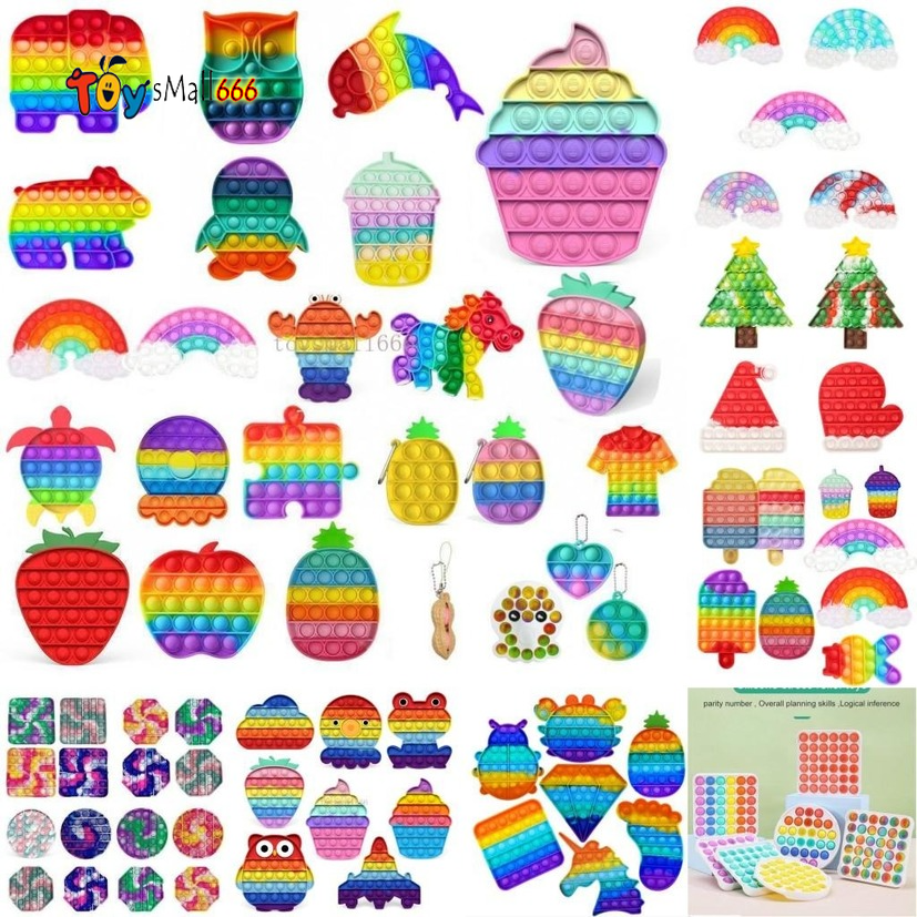 2021 Latest Christmas Fidget Toys Xmas Decorations Push Bubble Sensory Anti Stress Decompression Toy Autism Stress Reliever For Kids Adults
2021 Latest Christmas Fidget Toys Xmas Decorations Push Bubble Sensory Anti Stress Decompression Toy Autism Stress Reliever For Kids Adults