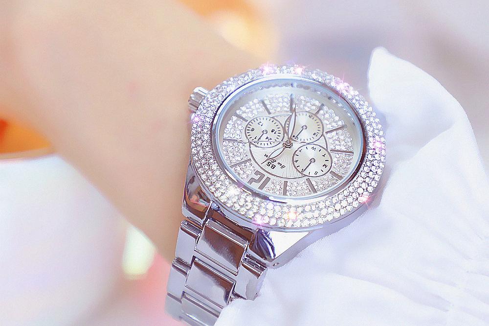 Wristwatches Diamond Watches Designer Women Quartz Wrist Watch Stainless Steel Relogio Feminino Dress Ladies, Gold
Wristwatches Diamond Watches Designer Women Quartz Wrist Watch Stainless Steel Relogio Feminino Dress Ladies, Gold