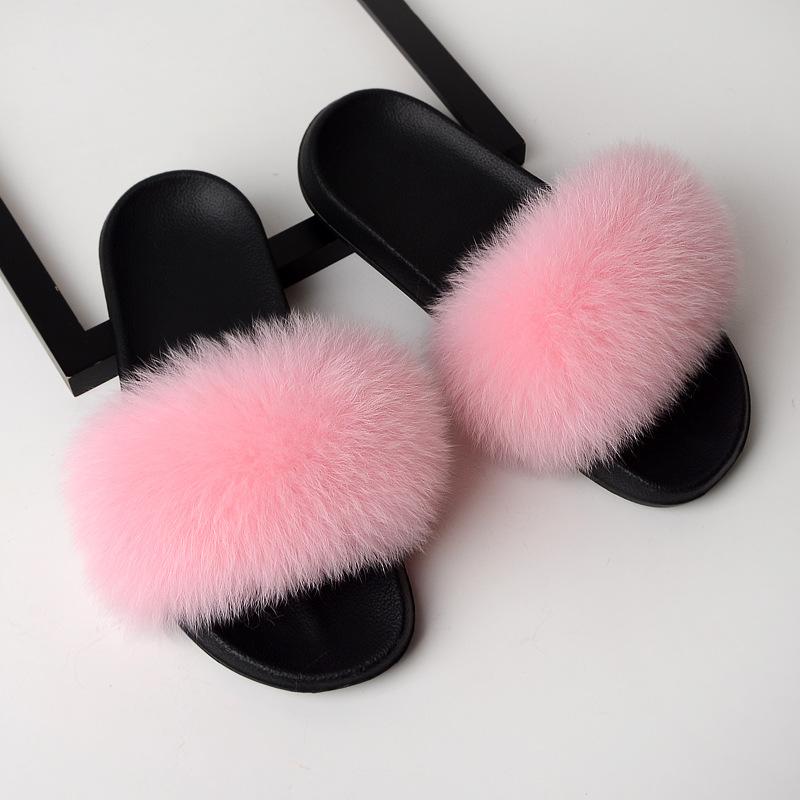 Slippers Fur Women Real Slides Home Furry Flat Sandals Female Cute Fluffy House Shoes Woman Gn78, Black
Slippers Fur Women Real Slides Home Furry Flat Sandals Female Cute Fluffy House Shoes Woman Gn78, Black