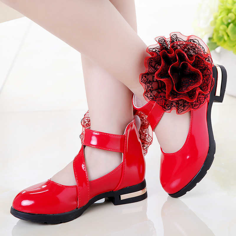 Comfy Kids Little Girl Spring Autumn New Big Flower Hook And Loop Leather Rubber Sole Performance Princess Shoes X0703, Red
Comfy Kids Little Girl Spring Autumn New Big Flower Hook And Loop Leather Rubber Sole Performance Princess Shoes X0703, Red