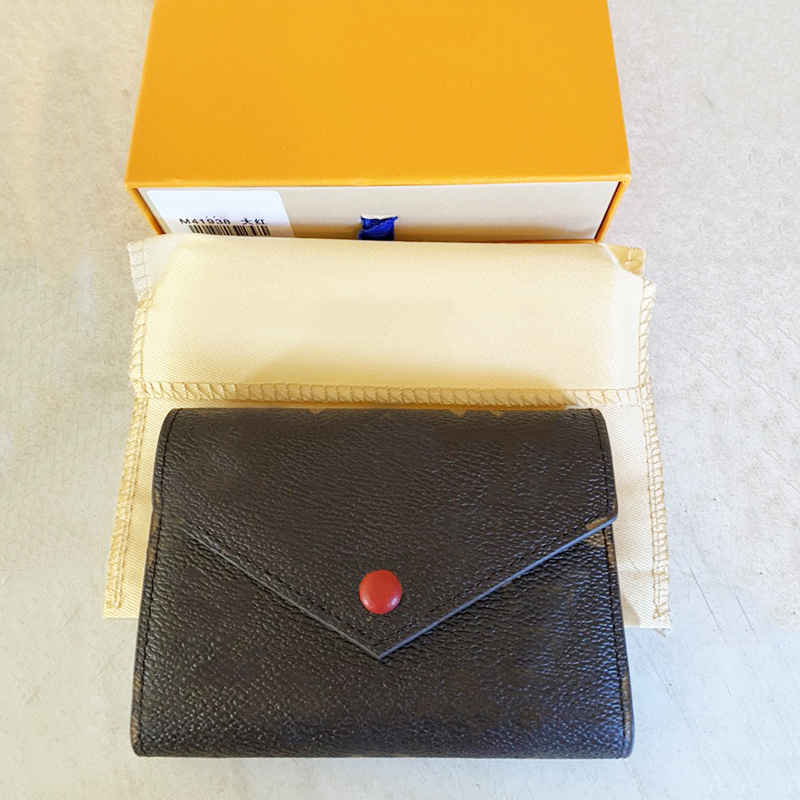 2021 Designer wallet for women multicolor wallets Card holder womens purse classic zipper pocket Victorine, Brown flower red inside
2021 Designer wallet for women multicolor wallets Card holder womens purse classic zipper pocket Victorine, Brown flower red inside