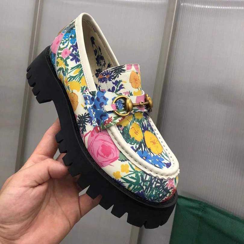 2021 Top Women Loafers Platform Casual Shoes Designer Sneakers sexy ladies Flats Printing Flower Fashion Genuine Leather Shoe woman Sneaker, Box
2021 Top Women Loafers Platform Casual Shoes Designer Sneakers sexy ladies Flats Printing Flower Fashion Genuine Leather Shoe woman Sneaker, Box