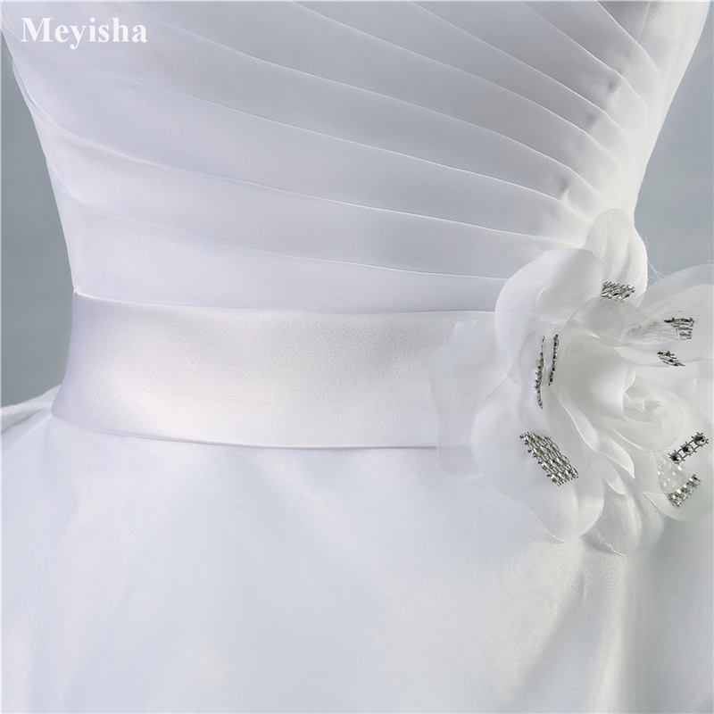 ZJ9043 2021 High Quality White Ivory Wedding Dresses Lace up Back Bridal Gowns Women size 2-26W