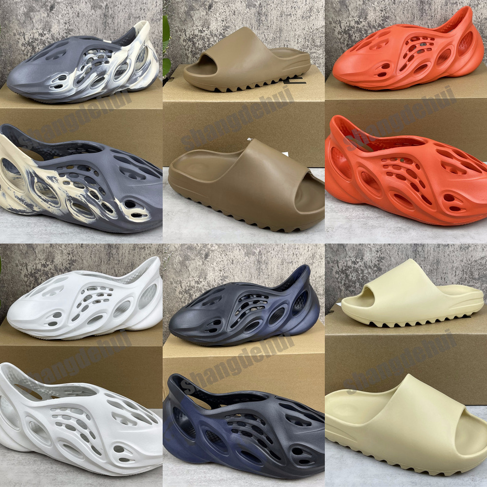 2022 Yeezy Slides Men Women Sandals Slippers Core Bone Earth Brown Pure Desert Sand Foam Runner Triple White Black Outdoor With Box, 1-8424 coffee
2022 Yeezy Slides Men Women Sandals Slippers Core Bone Earth Brown Pure Desert Sand Foam Runner Triple White Black Outdoor With Box, 1-8424 coffee