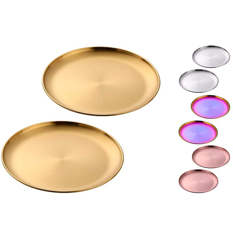 Dishes & Plates Round Pizza Baking Pan Sets,Reusable Brushed Plates-Round 9 Inch Use For BBQ Steak, Set Of 2
Dishes & Plates Round Pizza Baking Pan Sets,Reusable Brushed Plates-Round 9 Inch Use For BBQ Steak, Set Of 2
