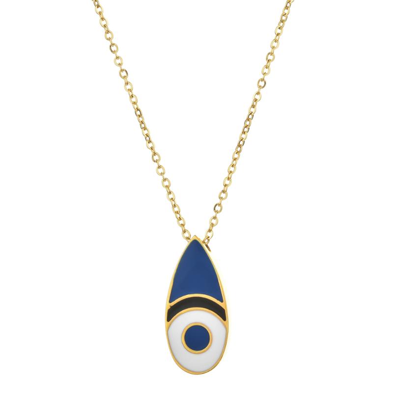 Chokers Cute Eye Pendant Necklace For Women Choker Stainless Steel Chain Neck Gold Color Collar Gift Boho Party Fashion Jewelry
Chokers Cute Eye Pendant Necklace For Women Choker Stainless Steel Chain Neck Gold Color Collar Gift Boho Party Fashion Jewelry