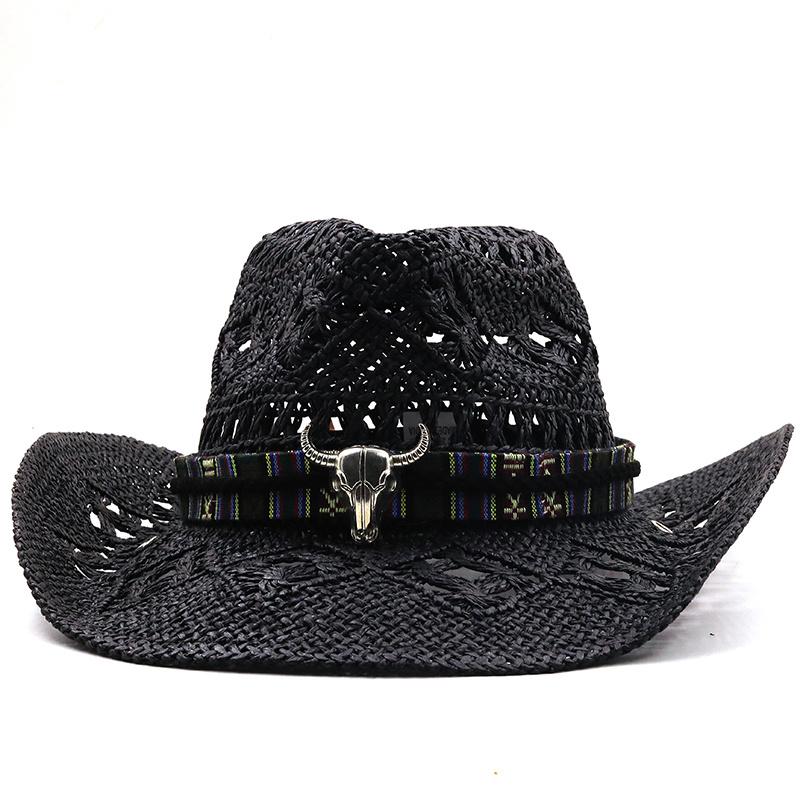 Wide Brim Hats Simple Straw Western Cowboy Hat Hand Made Beach Felt Sun Party Cap For Man Woman Curling Protection, Blue
Wide Brim Hats Simple Straw Western Cowboy Hat Hand Made Beach Felt Sun Party Cap For Man Woman Curling Protection, Blue