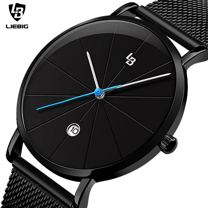 Wristwatches LIEBIG Fashion Elegant Men Watch Waterproof Stainless Steel Strap For Mens Watches Reloj Hombre L2006, Slivery;brown
Wristwatches LIEBIG Fashion Elegant Men Watch Waterproof Stainless Steel Strap For Mens Watches Reloj Hombre L2006, Slivery;brown