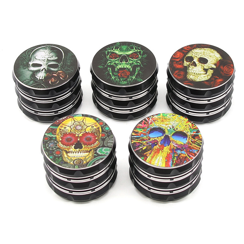 3D Metal Manual Herb Grinder 63MM Creative Skull Pattern Smoking Accessories 4 Layers Tobacco Grinders Mixed Colors
3D Metal Manual Herb Grinder 63MM Creative Skull Pattern Smoking Accessories 4 Layers Tobacco Grinders Mixed Colors